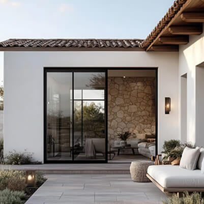 Slimline Aluminium Sliding Doors